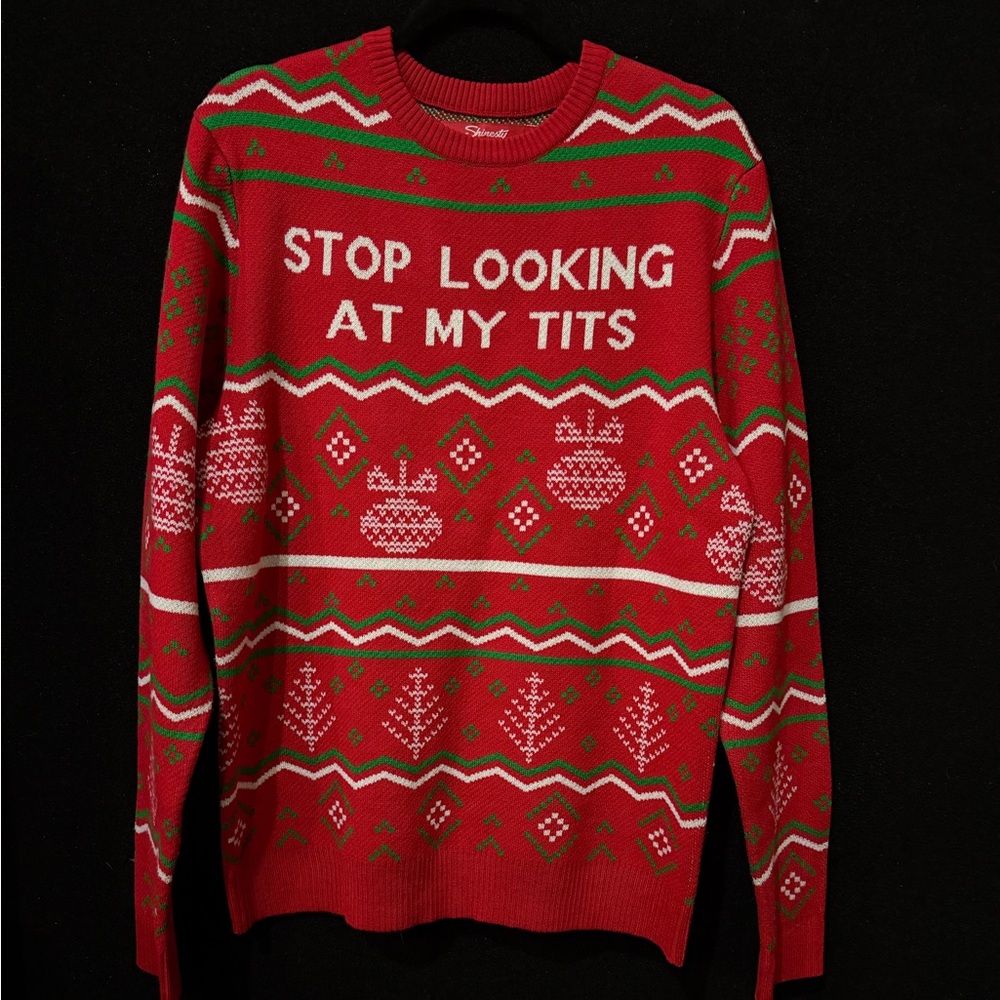Shinesty Funny Christmas Ugly Sweater - Size Medium
